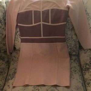 BEBE BODYCON SHORT DRESS SMALL